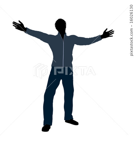 Casual Dress African American Illustration Silhouette 16026130