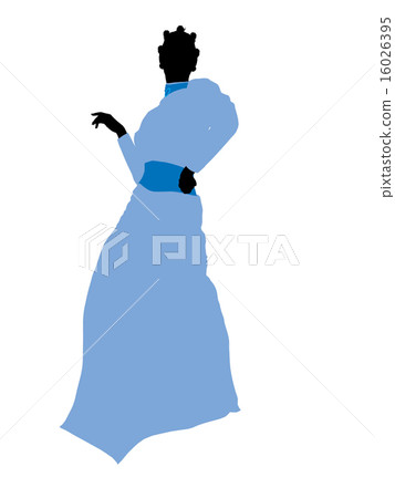 Wendy of Peter Pan Silhouette Illustration 16026395