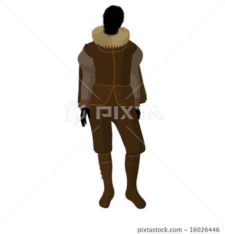 William Shakespeare Illustration Silhouette 16026446