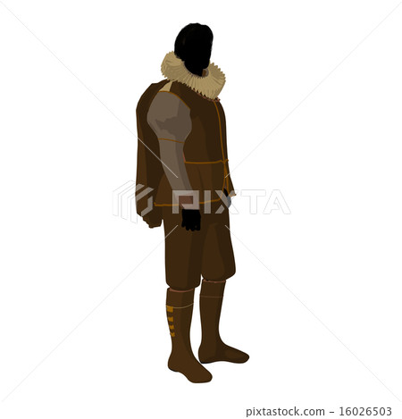 William Shakespeare Illustration Silhouette 16026503