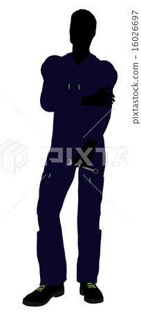 Mechanic Silhouette Mechanic Silhouette 16026697