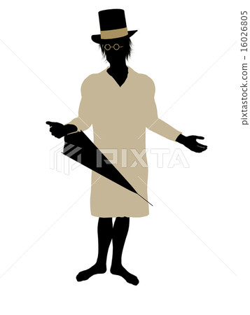 John of Peter Pan Silhouette Illustration 16026805