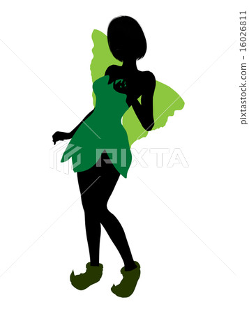 Tinker Bell Silhouette Illustration 16026811
