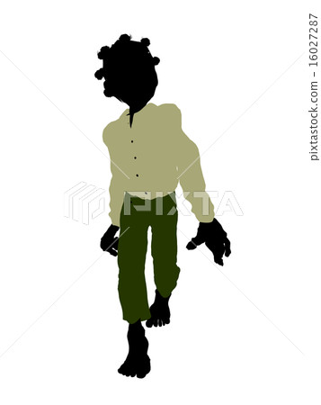 Dwarf Silhouette Illustration Dwarf Silhouette Illustration 16027287