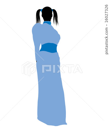 Wendy of Peter Pan Silhouette Illustration Wendy of Peter Pan Silhouette Illustration 16027326