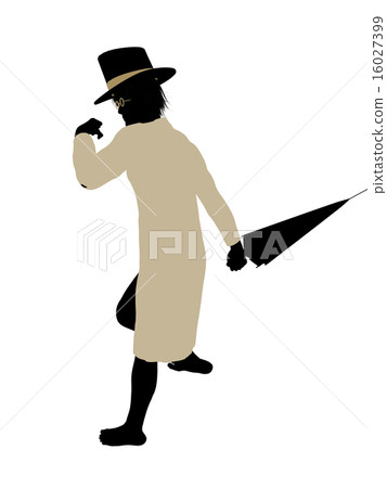 John of Peter Pan Silhouette Illustration 16027399