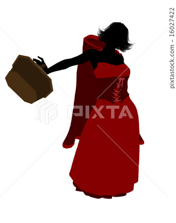 Little Red Riding Hood Silhouette Illustration Little Red Riding Hood Silhouette Illustration 16027422