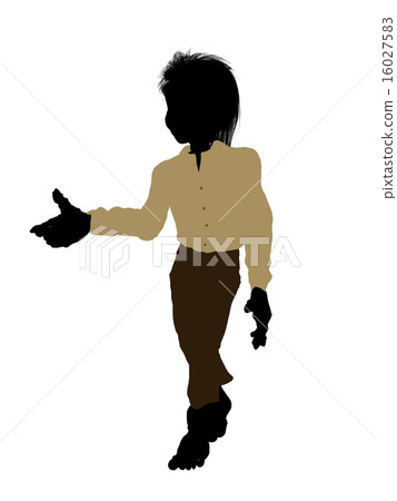 Dwarf Silhouette Illustration 16027583