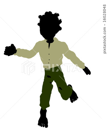 Dwarf Silhouette Illustration 16028048