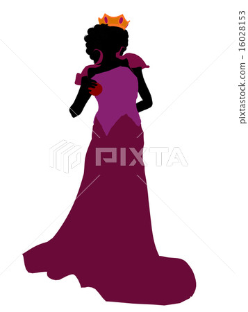 Evil Queen Silhouette Illustration 16028153
