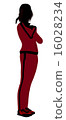Female Jogger Illustration Silhouette 16028234