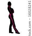Female Workout Silhouette 16028241
