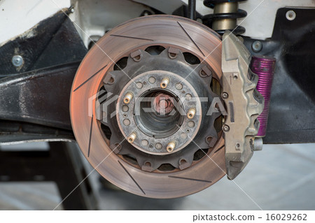 rally car brake system detail rally car brake system detail 16029262