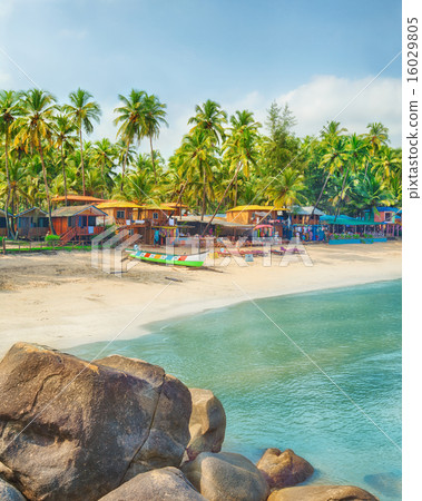 India, Goa, Palolem beach 16029805