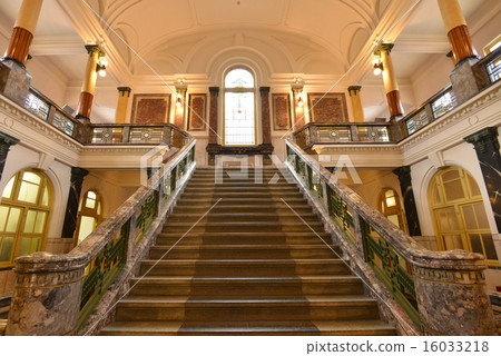 Nagoya city, municipal administration museum, large staircase Nagoya city, municipal administration museum, large staircase 16033218