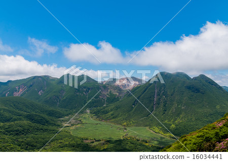 從Heiji-dake,Vineyard Mountain觀看 從Heiji-dake,Vineyard Mountain觀看 16034441