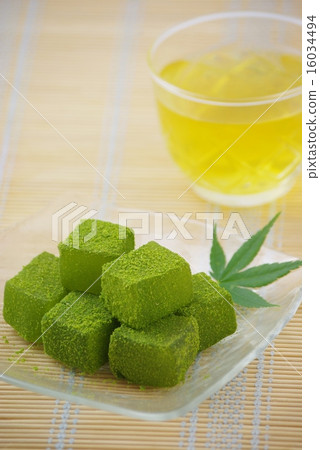 Matcha Warabi Mochi Matcha Warabi Mochi 16034494