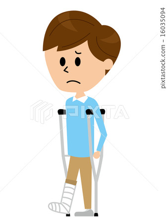 Male crutch fracture 16035094