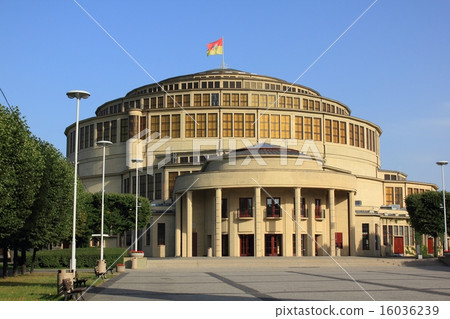 Historical Centennial Hall in Wroclaw, Poland 16036239