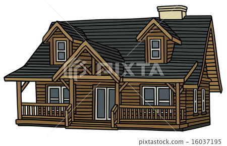 Wooden house Wooden house 16037195