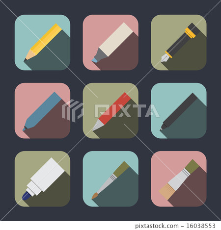 drawing and writing tool icon drawing and writing tool icon 16038553
