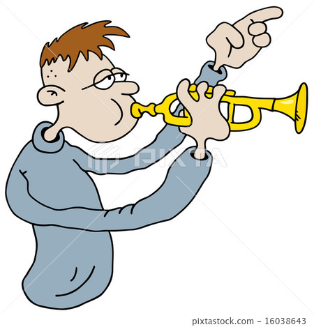 Funny trumpetist 16038643