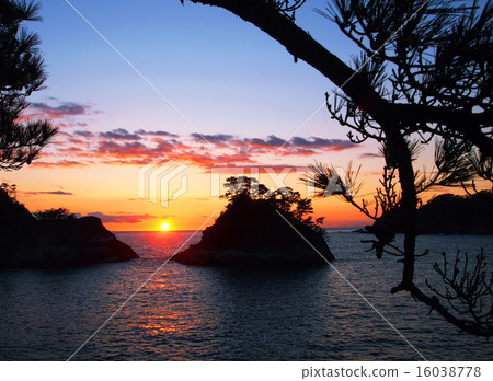 Dogashima sunset 16038778