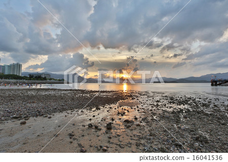 sunset of Coastline Ma On shan sunset of Coastline Ma On shan 16041536