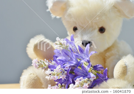 Bouquet and teddy bear of Triterarea 16041870