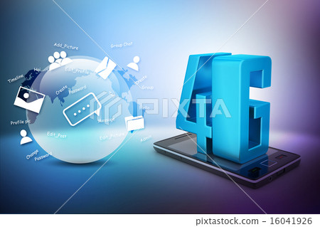 Smart phone with 4G Smart phone with 4G 16041926