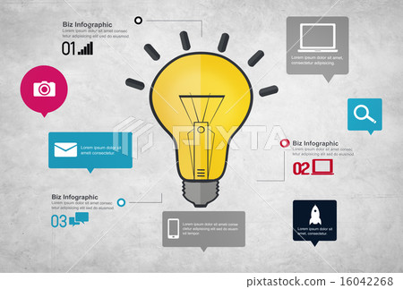 Ideas Inspiration Creativity Biz Infographic Innovation Concept 16042268