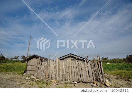 Scenery of fishing village Scenery of fishing village 16042811