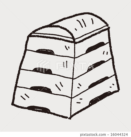 horse box doodle 16044324
