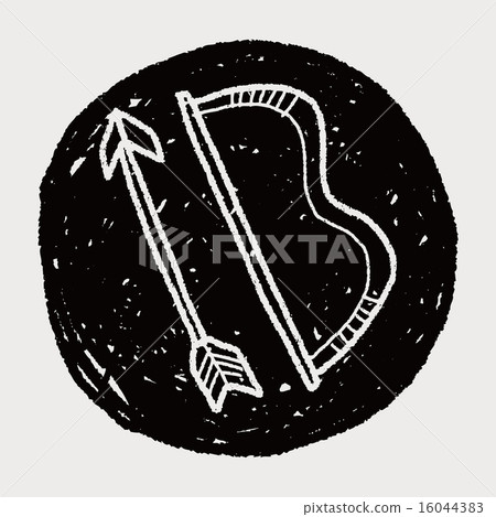 bow and arrow doodle bow and arrow doodle 16044383