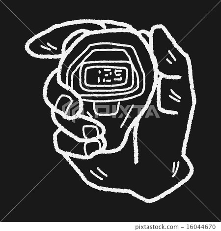 doodle stopwatch doodle stopwatch 16044670