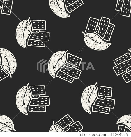 Environmental protection concept; greenhouses; green house; dood seamless pattern background 16044925