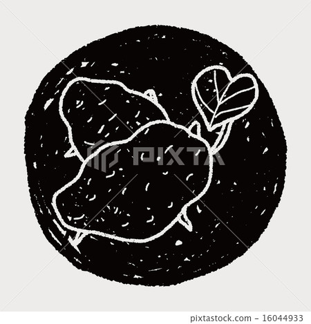 potato doodle 16044933