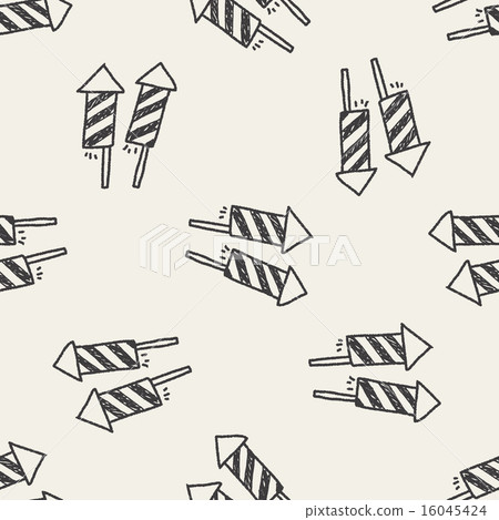 doodle rockets seamless pattern background doodle rockets seamless pattern background 16045424