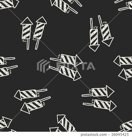 doodle rockets seamless pattern background doodle rockets seamless pattern background 16045425