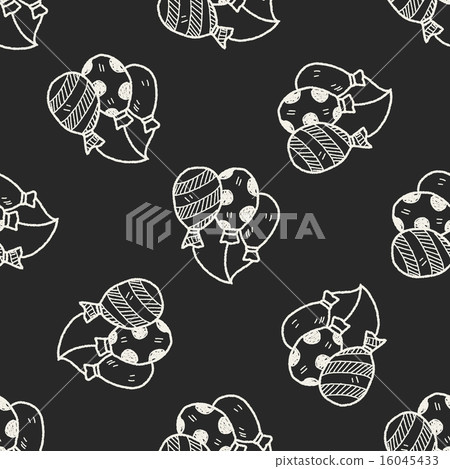 doodle balloon seamless pattern background doodle balloon seamless pattern background 16045433