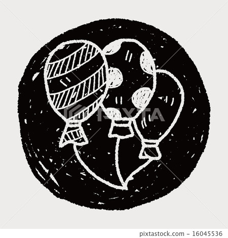 doodle balloon doodle balloon 16045536