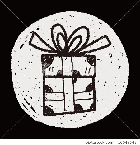 birthday presents doodle drawing 16045545