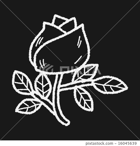 doodle flower rose doodle flower rose 16045639