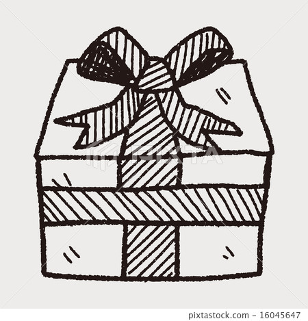birthday presents doodle drawing birthday presents doodle drawing 16045647