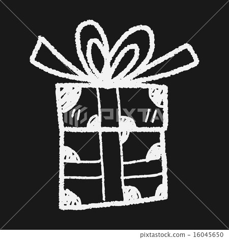 birthday presents doodle drawing 16045650