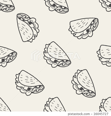 burrito doodle seamless pattern background burrito doodle seamless pattern background 16045727
