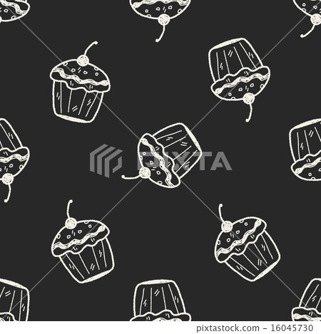 doodle cake seamless pattern background doodle cake seamless pattern background 16045730