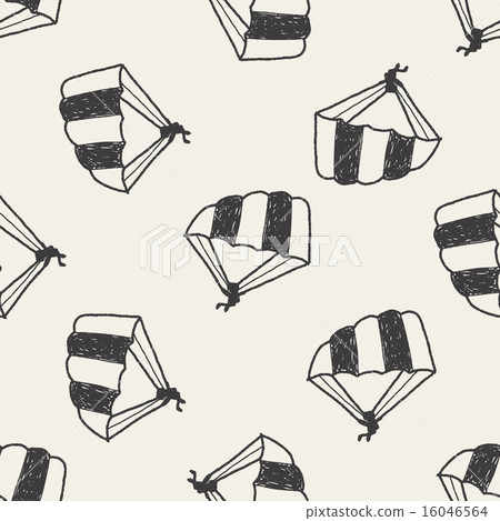 Hang gliding doodle 16046564