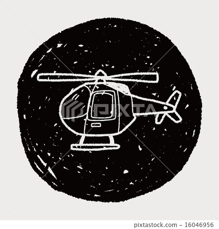 Helicopter doodle 16046956