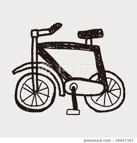 bike doodle bike doodle 16047167
